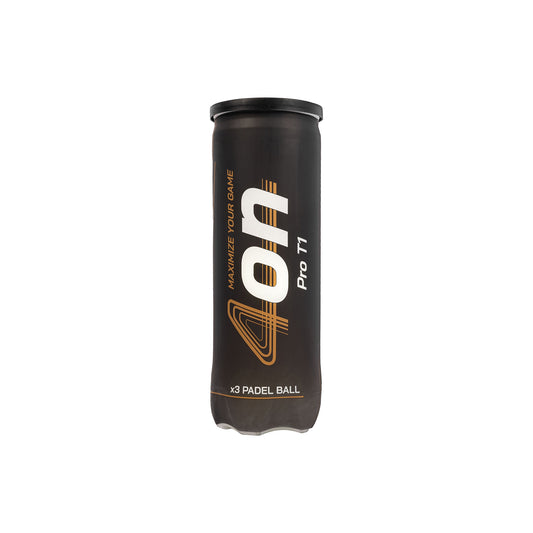 4on Pro T1 Padel Balls - 1 can of high-performance padel balls for competitive play