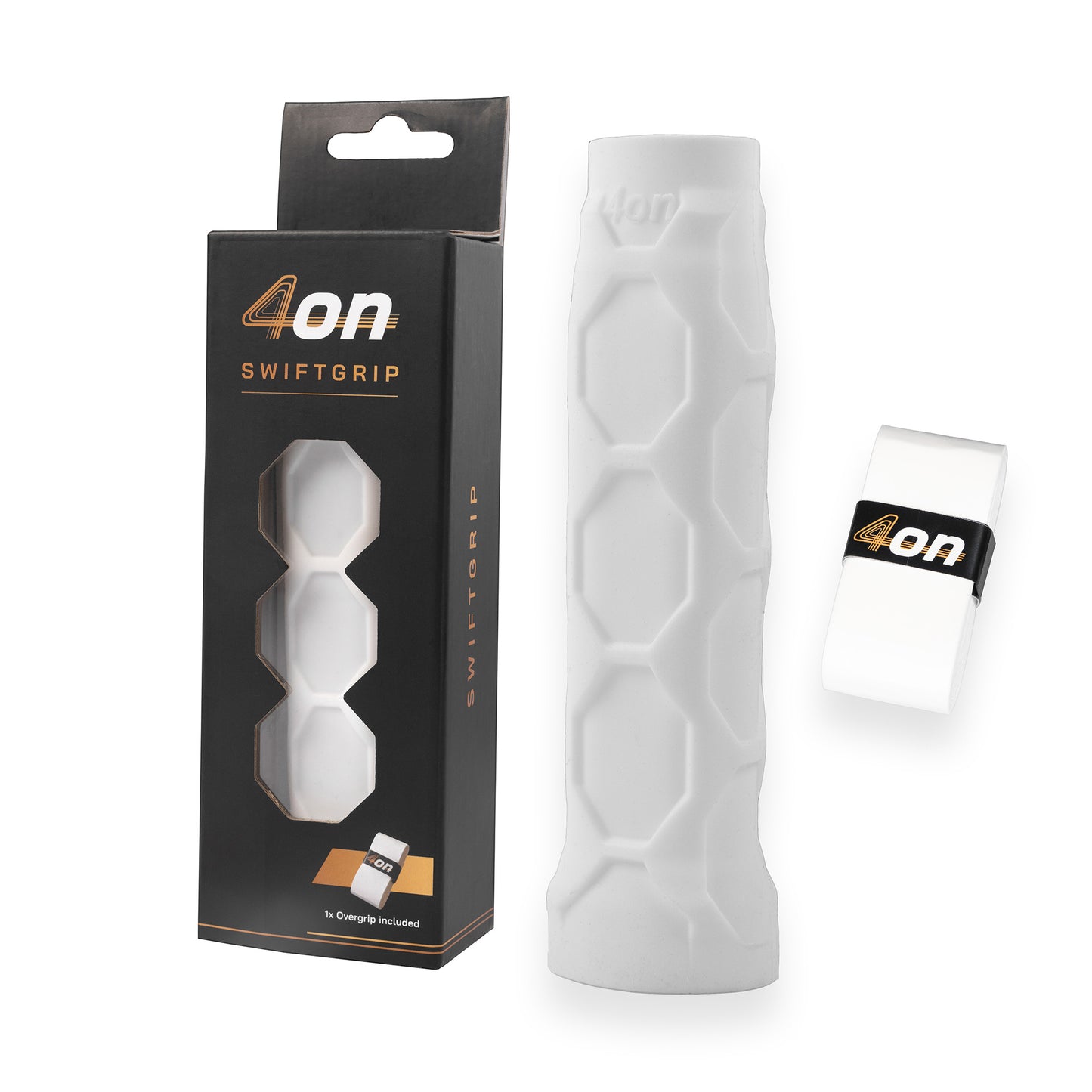 4on SwiftGrip – ergonomic padel grip with unique pattern for enhanced comfort and vibration reduction